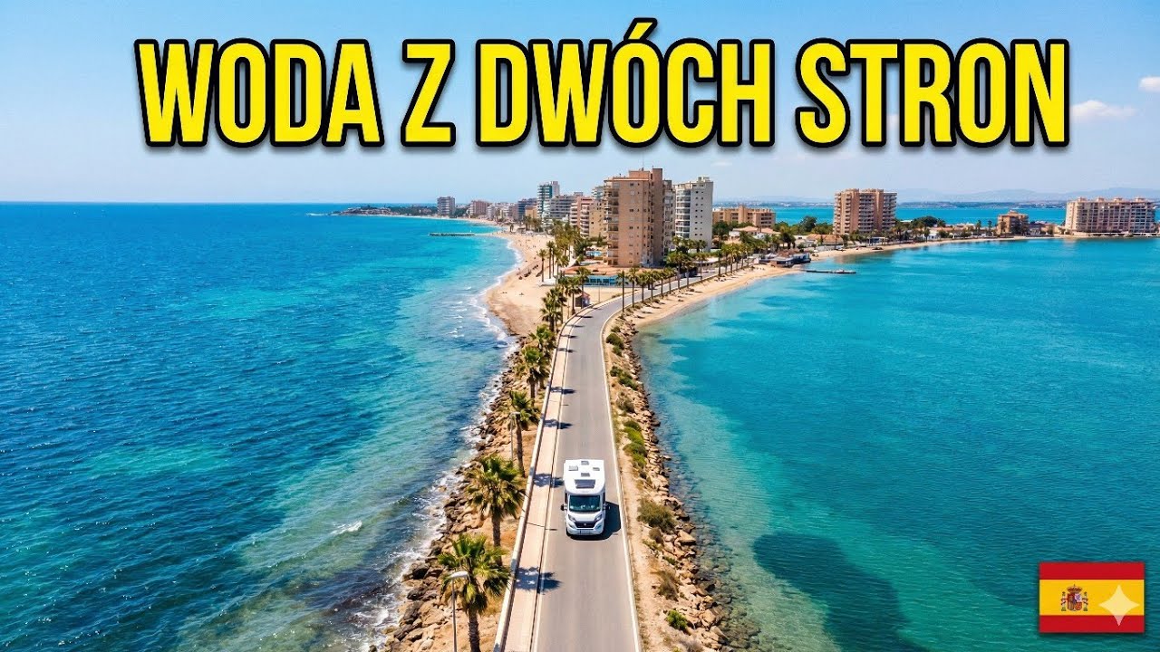 🚐 La Manga del Mar Menor – Cała trasa 18Km - Driving Tour do końca półwyspu 🌊🇪🇸