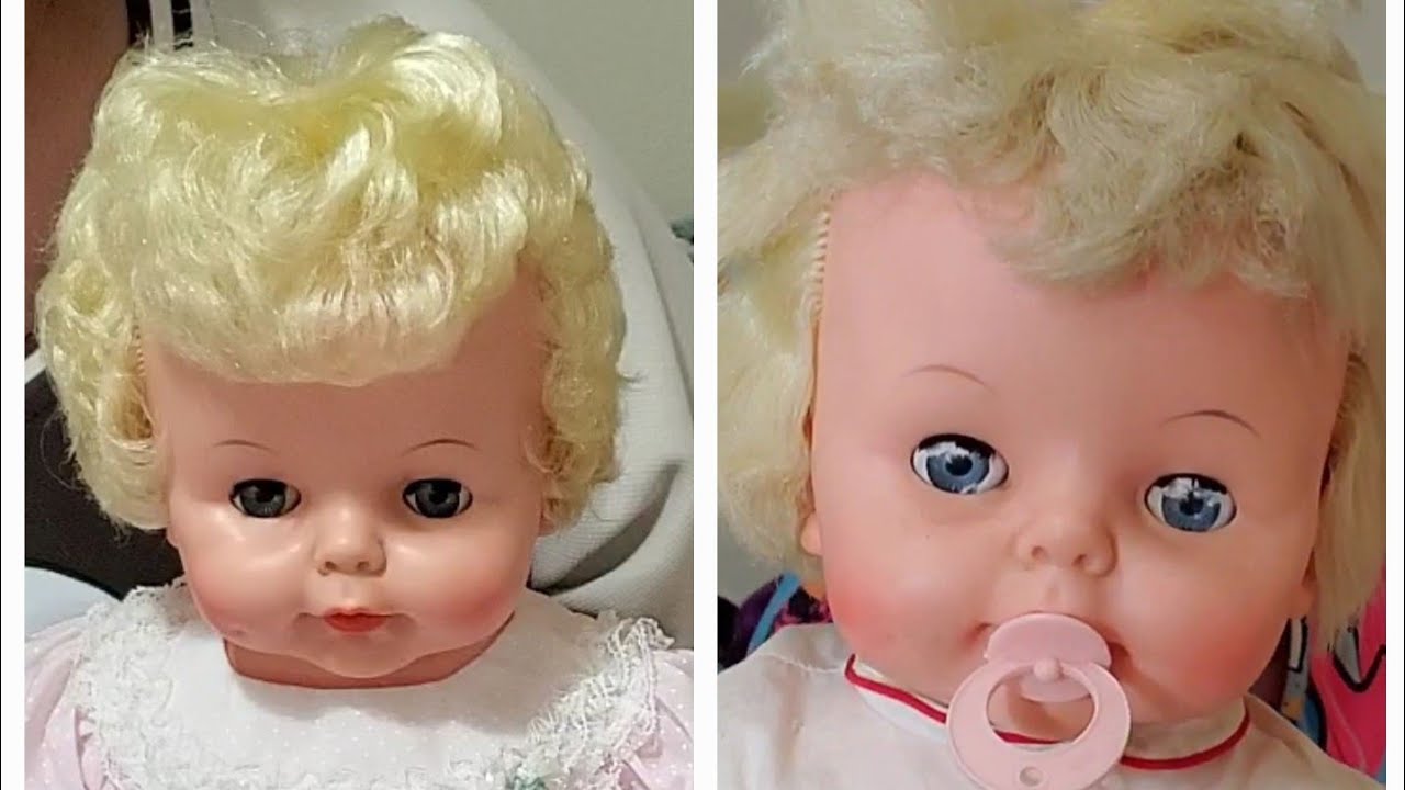 Part 2, 1965 Vintage Doll Restoration! Beautiful 😍 🤩 👌