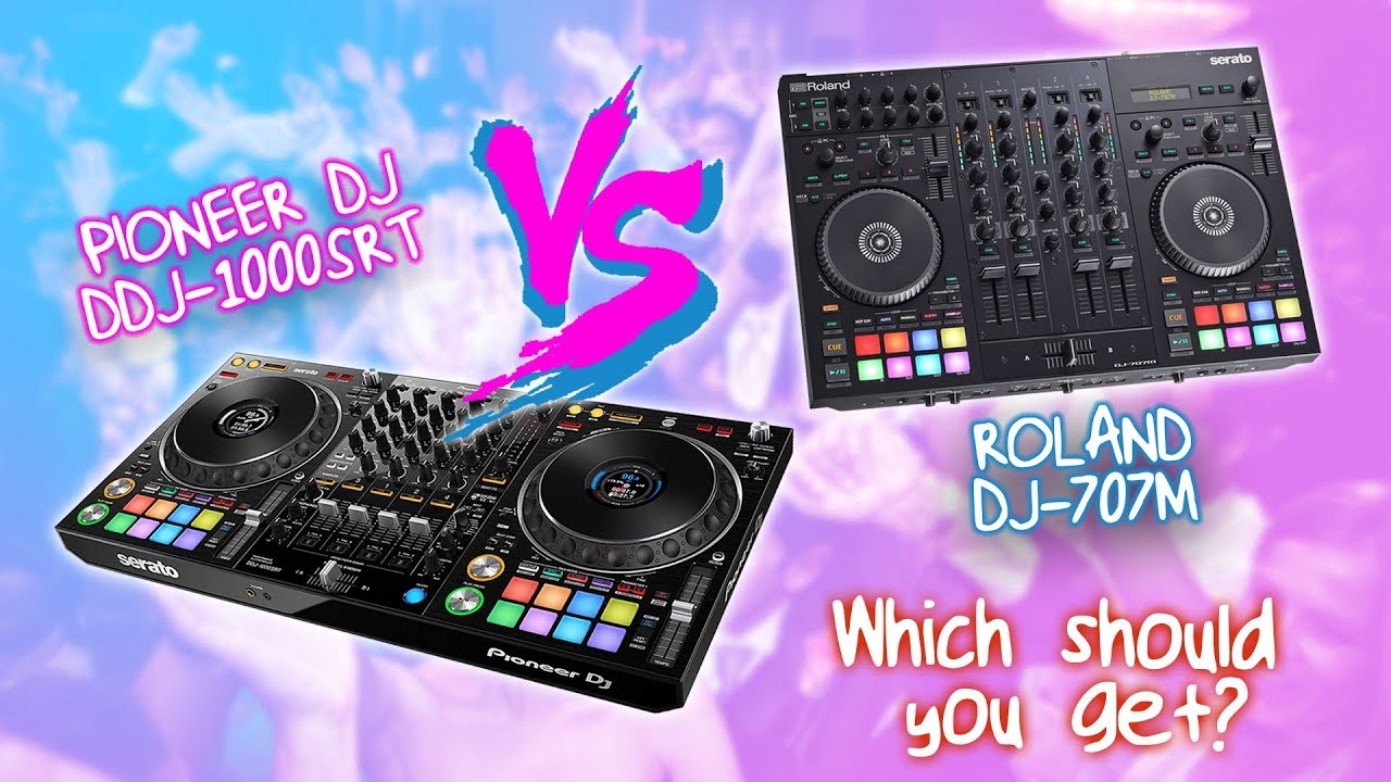 Head To Head: Pioneer DJ DDJ-1000SRT Vs Roland DJ-707M