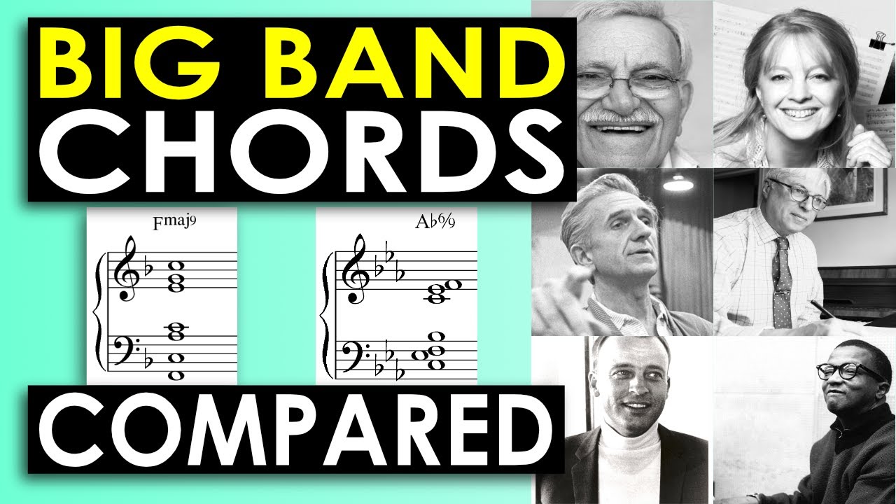 Big Band Tutti Chords Compared (Soft Dynamic)