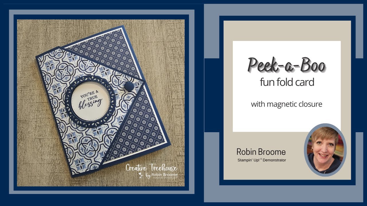 Peek a Boo card