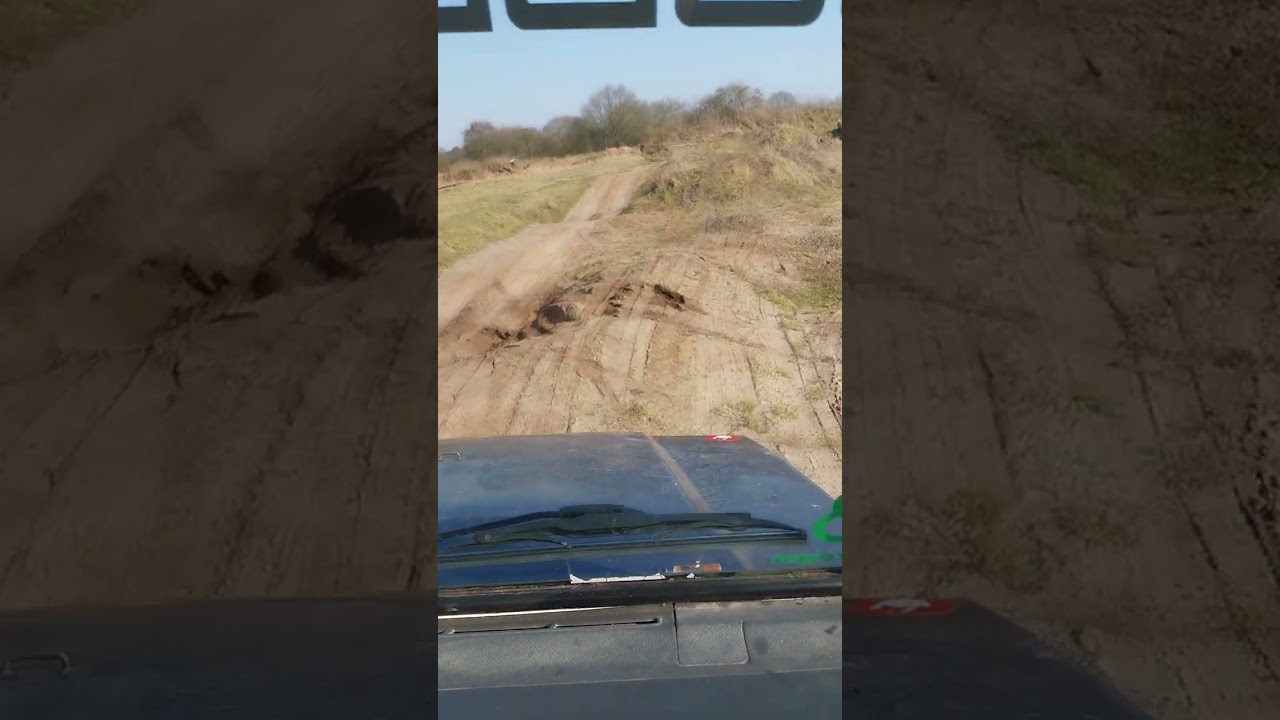 Trial von Mirco auf dem Fahrgelände MSC Bennebek.