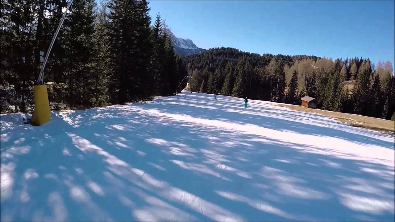 Carezza ski: pista  Tschein