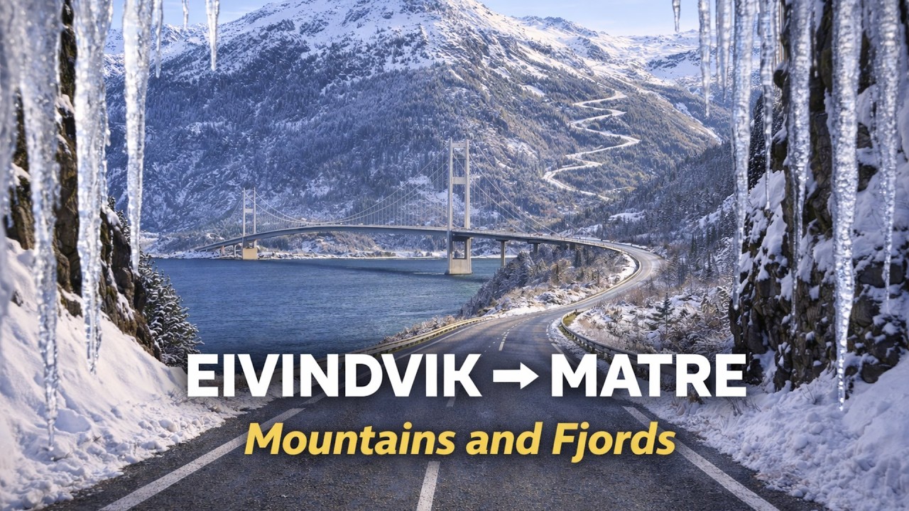Epic Drive Through Mountains & Fjords