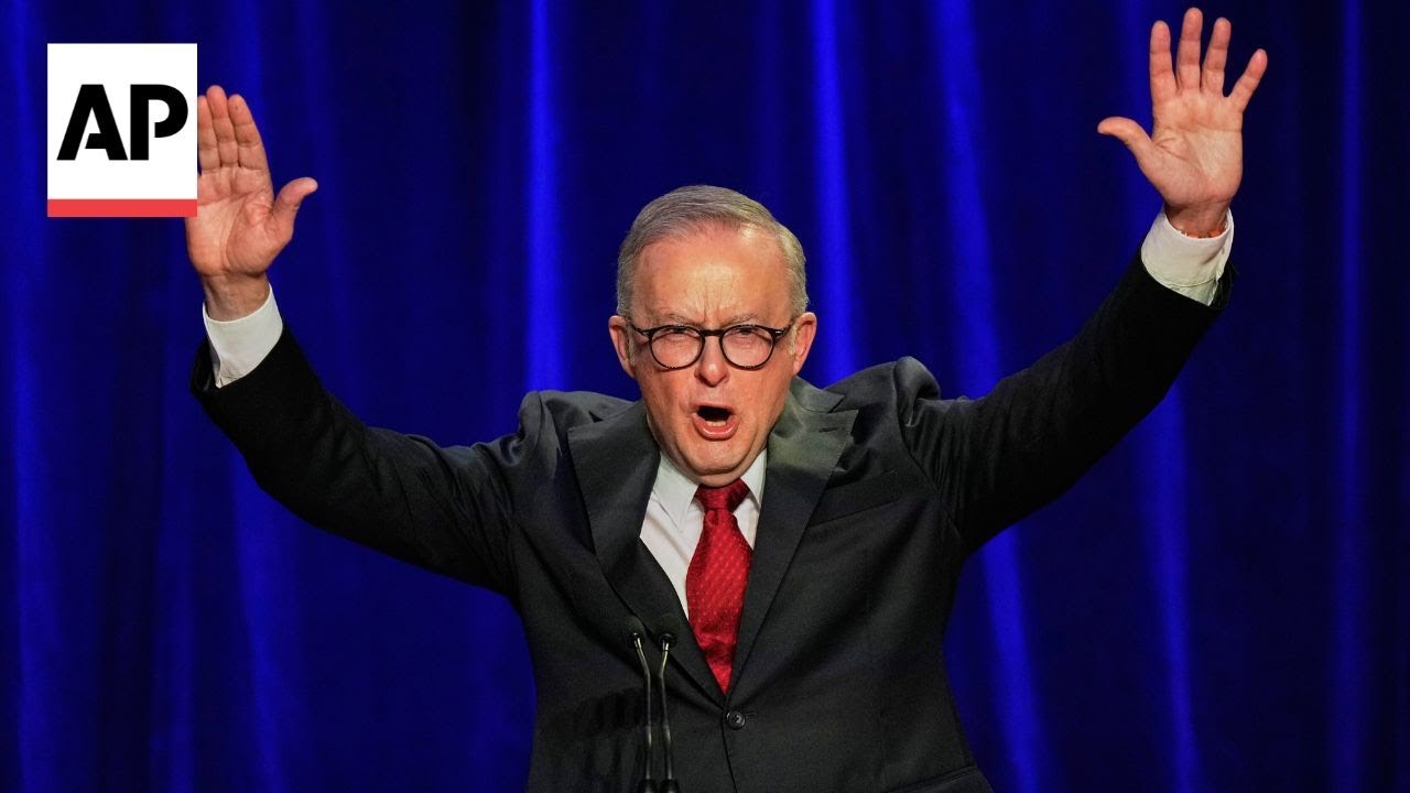 Australia's Prime Minister Anthony Albanese wins second term