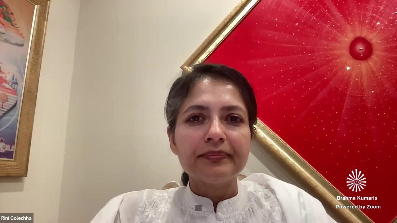 साक्षी स्थिति द्वारा निरन्तर याद की यात्रा || Q/A Session By BK Rini Sister (USA)
