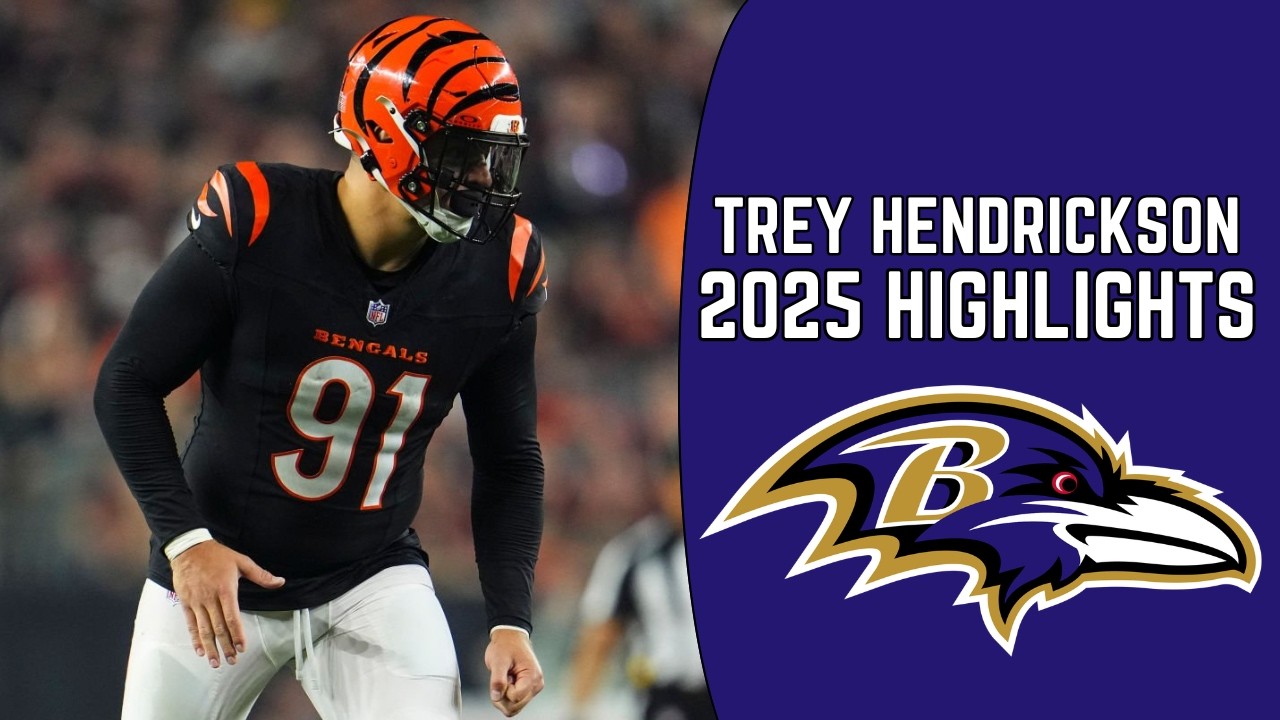 Trey Hendrickson Highlights 🔥 | Welcome to the Ravens