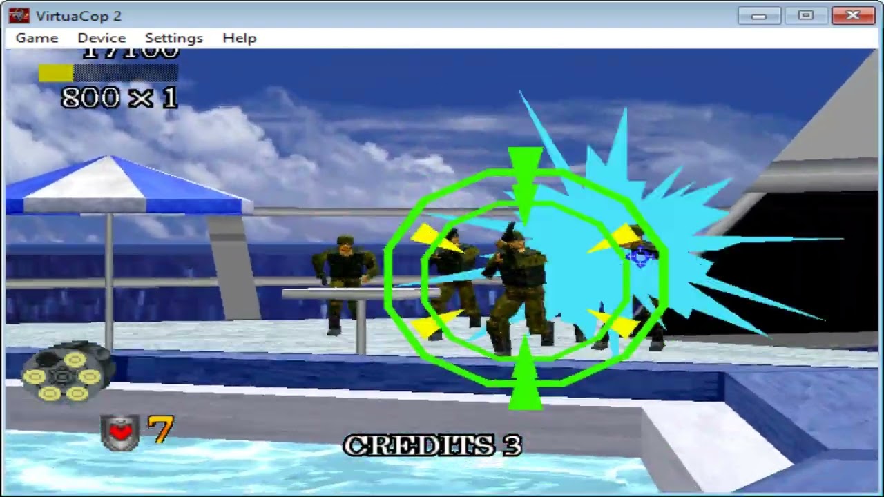 virtua cop 2 (all bosses)