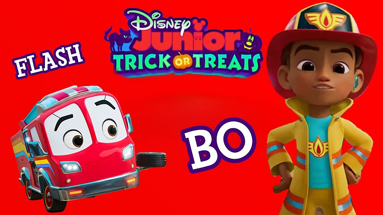 Disney Junior: Кошелек или жизнь: суперпрыжок Firebuds от Бо и Флэша. Прыгай как можно выше.