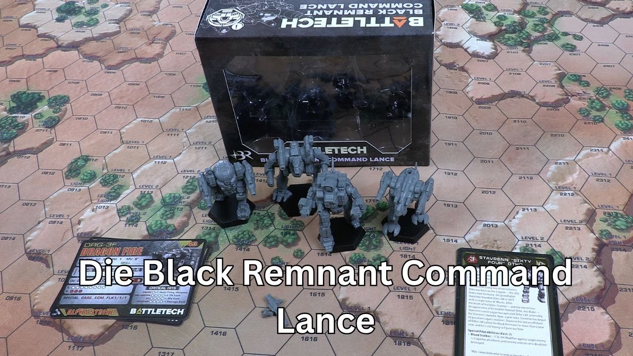 Die Black Remnant Command Lance
