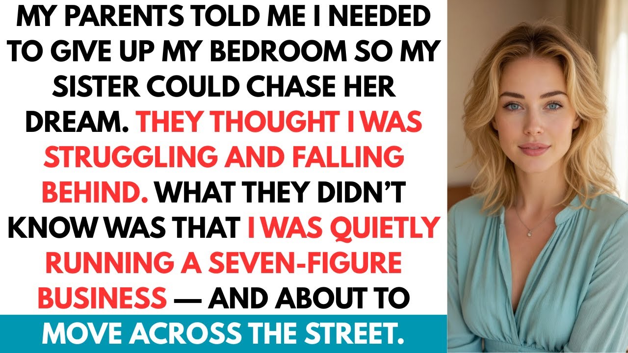 My Parents Took My Bedroom for My Sister — They Had No Idea I’d Bought a House Nearby