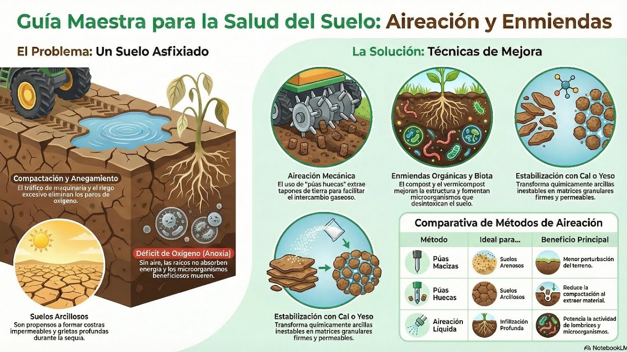 Cal, Yeso y Aire: La química detrás de un suelo permeable y firme.