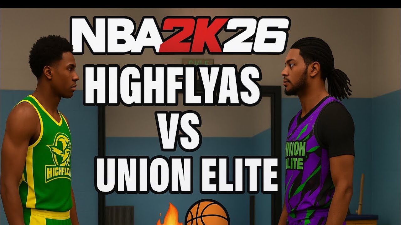 NBA 2K26 🏀HIGHFLYAS VS UNION ELITE 🔥 #nba2k26 #mycareer #roadto1k 