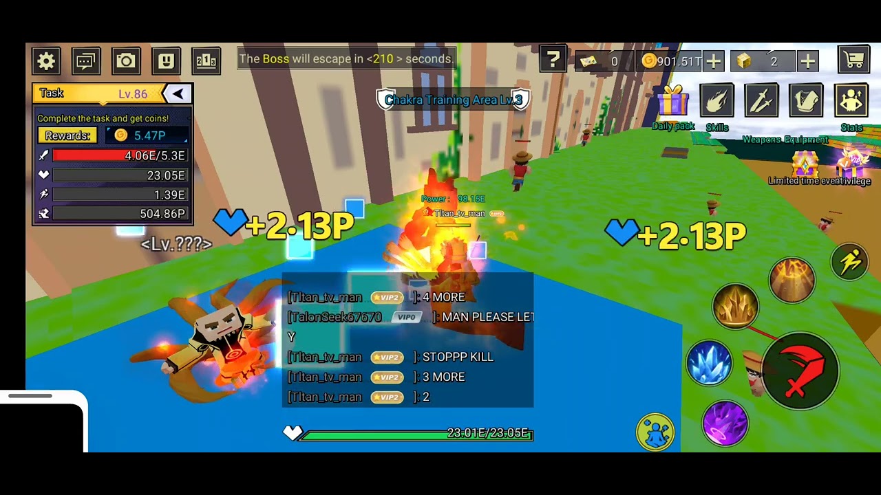 BLOCKMAN GO ANIME FIGHTING SIMULATOR POWER 100E JUST 1Z