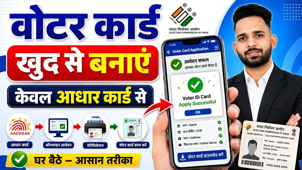 New Voter ID Card Apply Online 2026 | New voter card online apply 2026 | How to Apply for a New V...