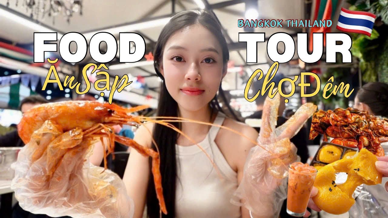 Vlog Ăn Sập Chợ Đêm Jodd Fair Thái Lan 🇹🇭 | ViVi Lê