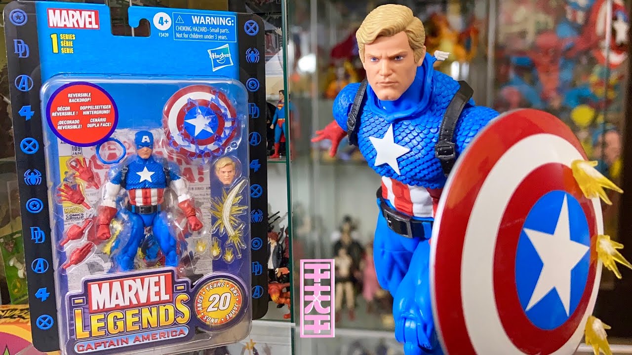 IL CAP PERFETTO (o quasi) - Marvel Legends Captain America Toy Biz 20 Years Action Figure Review