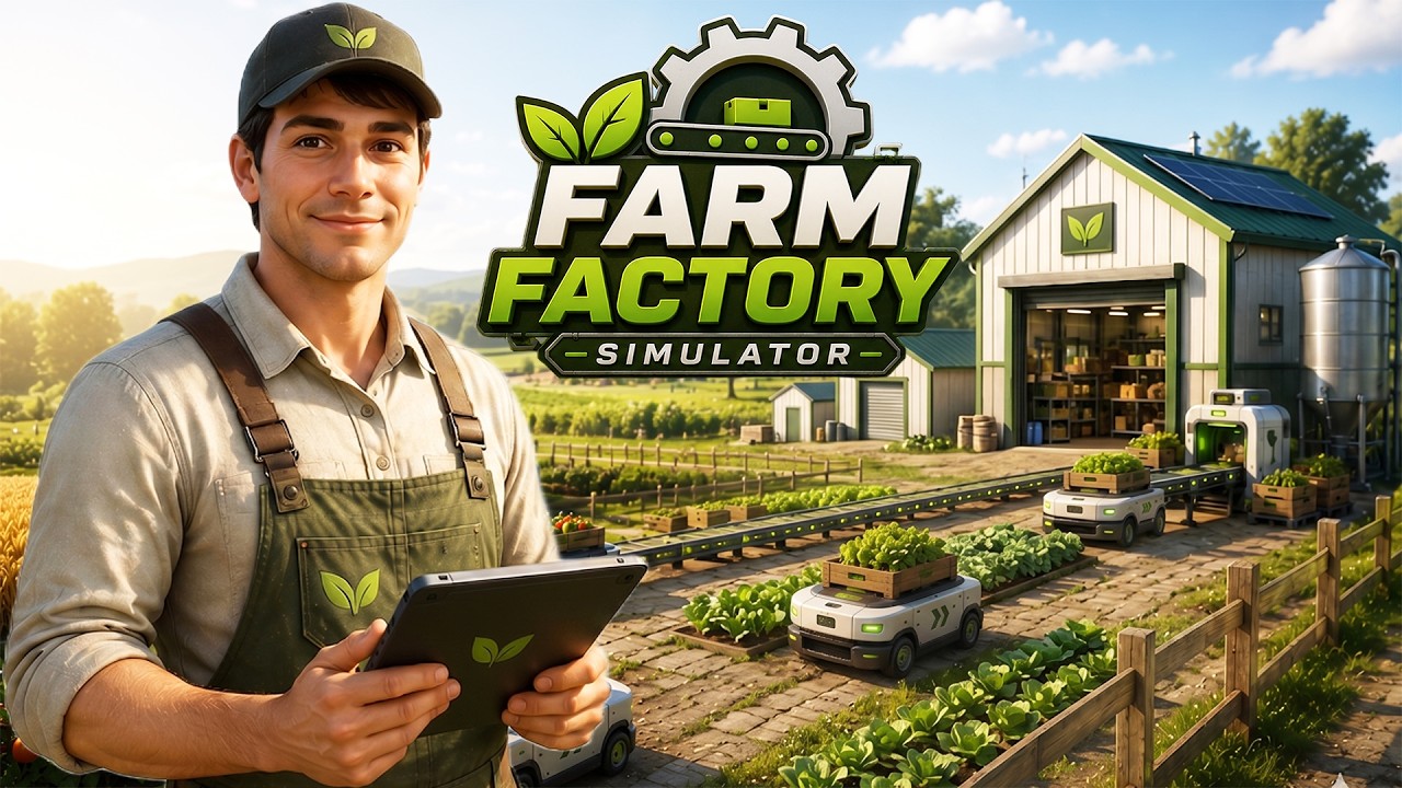ТЕХНОЛОДЖИЯ ФЕРМА - Farm Factory Simulator #первыйвзгляд