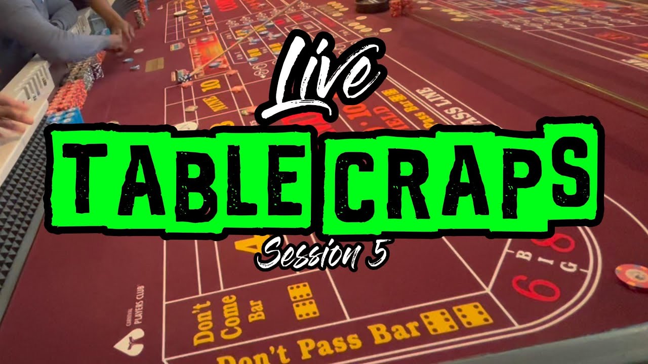 Live Table Craps on a Carnival Legend Cruise Ship Session 5