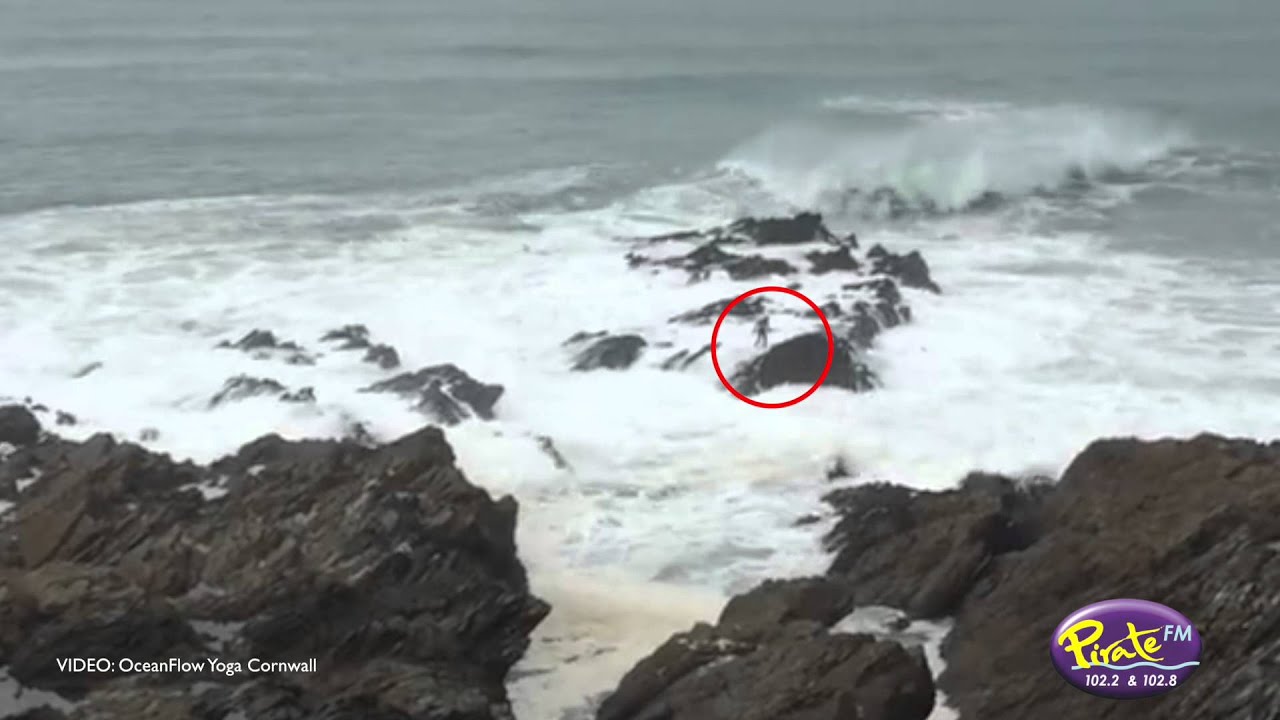 Surfer 'Lucky To Be Alive' After Cribbar Wipeout