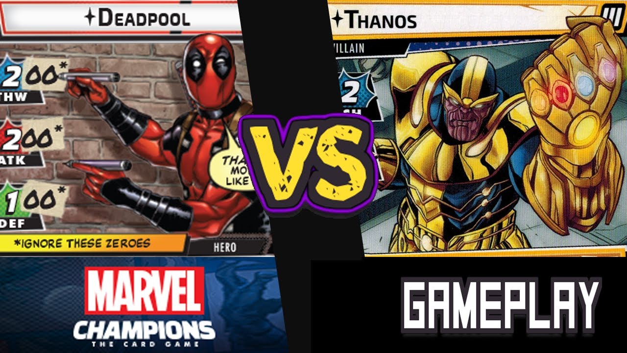NO RUSH | Deadpool Vs. Thanos (Expert) | Marvel Champions