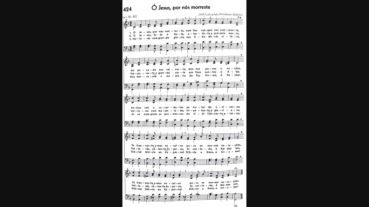 Hinário 5 CCB - Hino 424 - Ó Jesus, por  nós morreste - Strings - Teclado Yamaha PSR S670