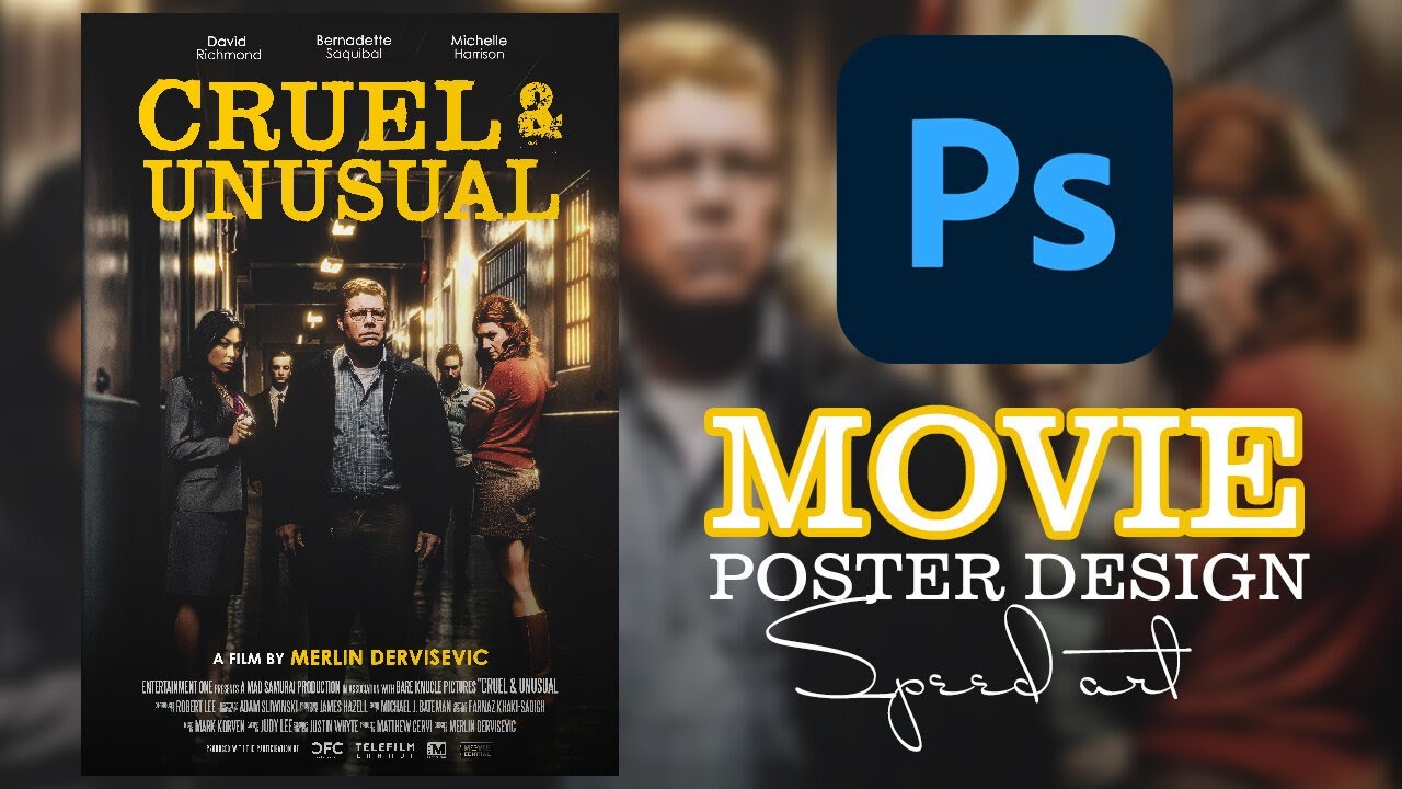 A Thriller Movie Poster Design | Photo manipulation | تصميم أفيش فيلم