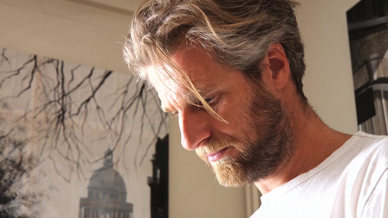 Guillaume Chansarel's Paintings: Urban Stories on Book Pages | Studio Visit