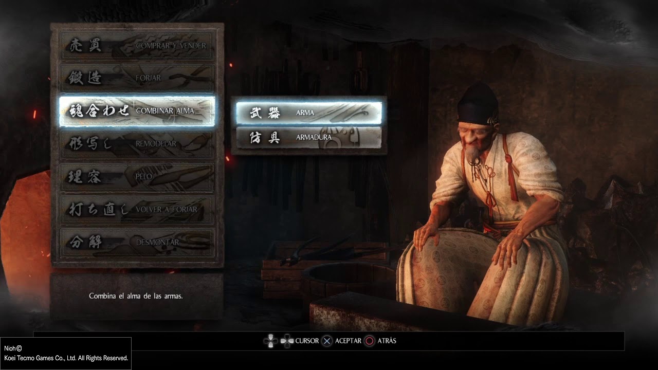 Nioh, tutoríal aprovechar bien el averno, estrategia fácil para subir valor+ armas y armaduras