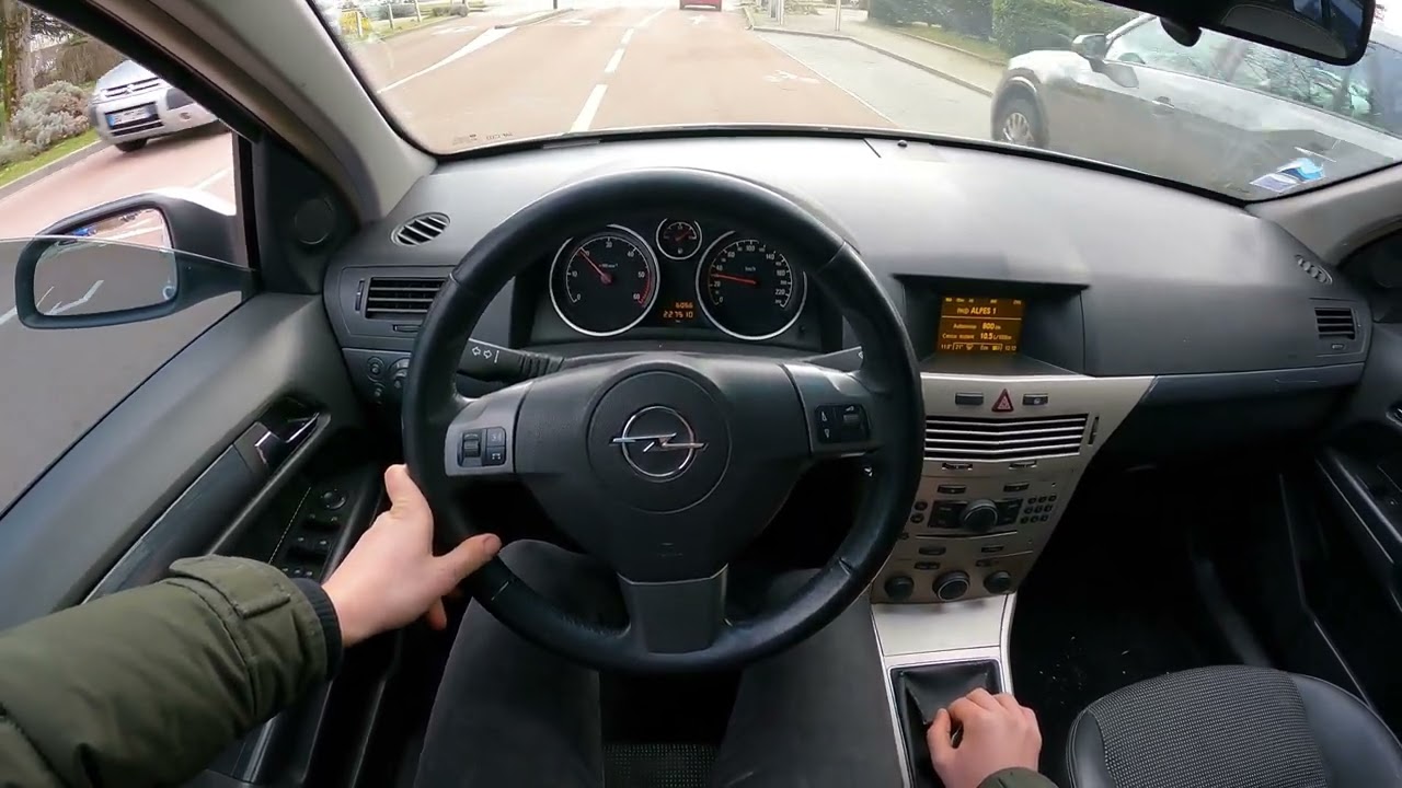 🔥 Opel Astra H 1.7 CDTi 100 2005 POV Driving HD 4K - ISUZU وبال استرا