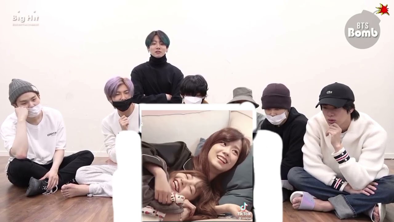 bts reaction bp tıktok
