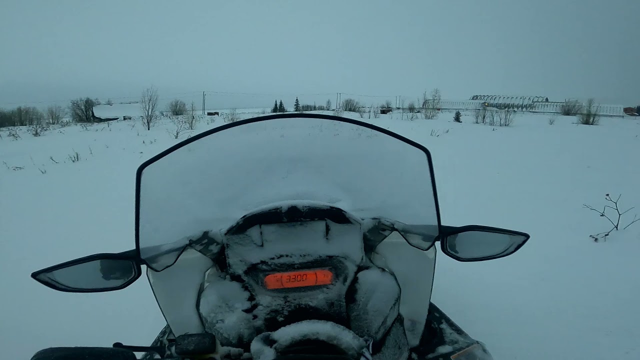 На рыбалку на снегоходе Lynx 69 ranger 900 ACE Turbo