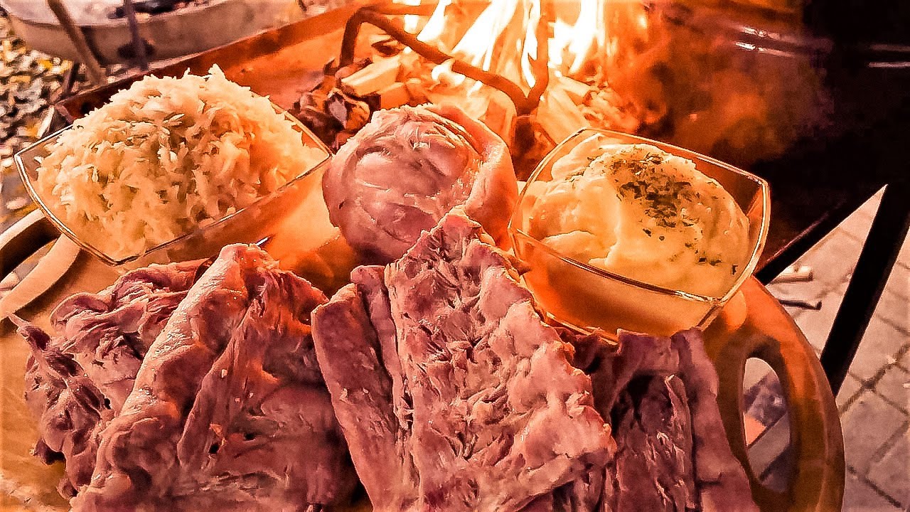 Original Kesselfleisch - Schlachtplatte  ein Quicki #Schlachtplatte #Kesselfleisch