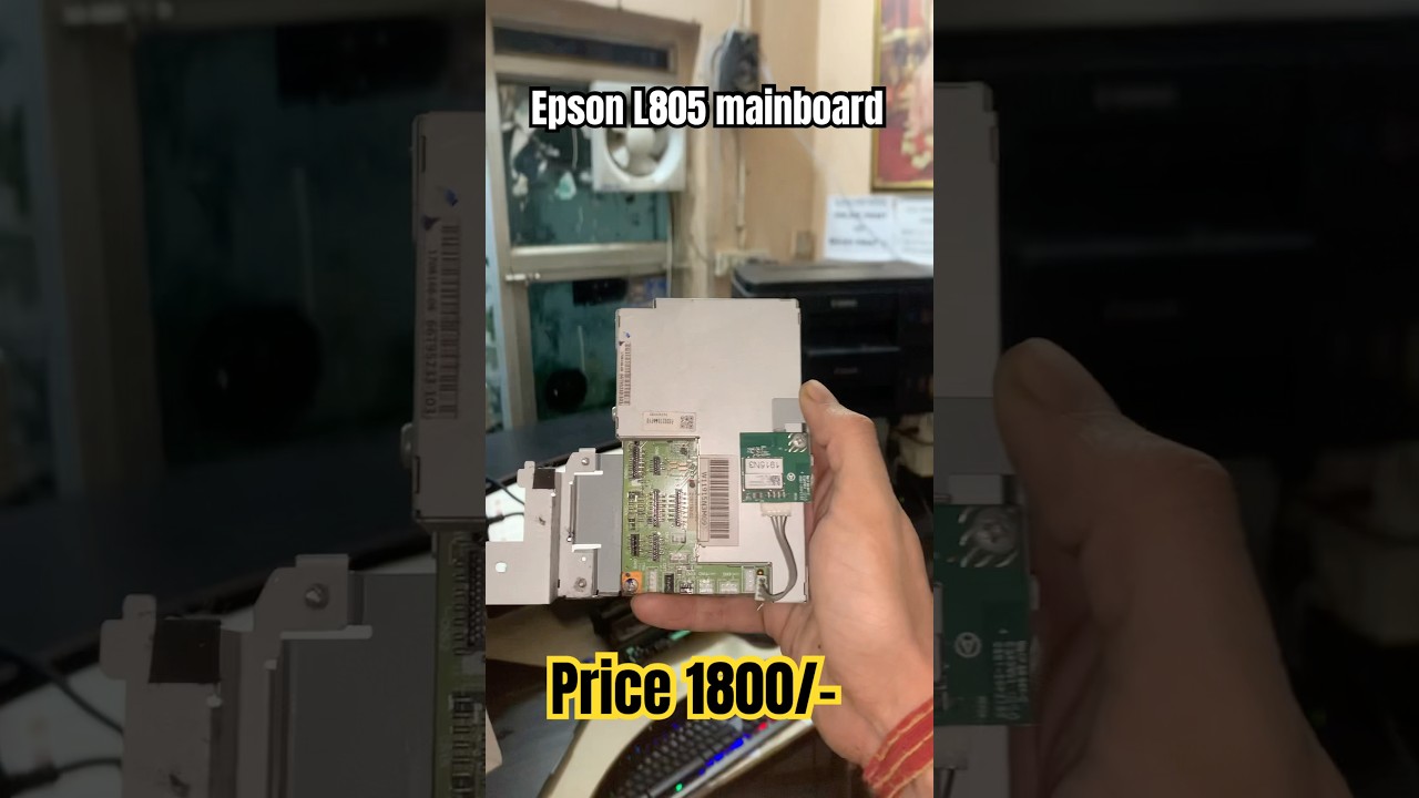 Epson L805 mainboard logic card available #printer #spareparts #epson #l805 #sublimation #youtube