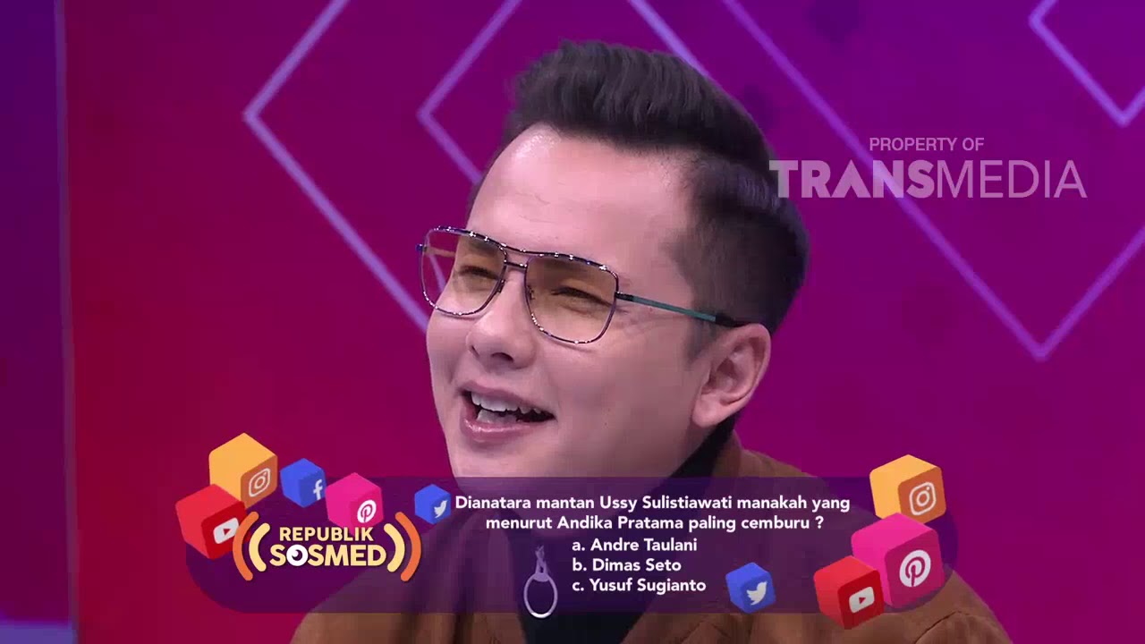 REPUBLIK SOSMED - Andika Ternyata Dulunya Nikung Ussy (20/1/18) Part 1