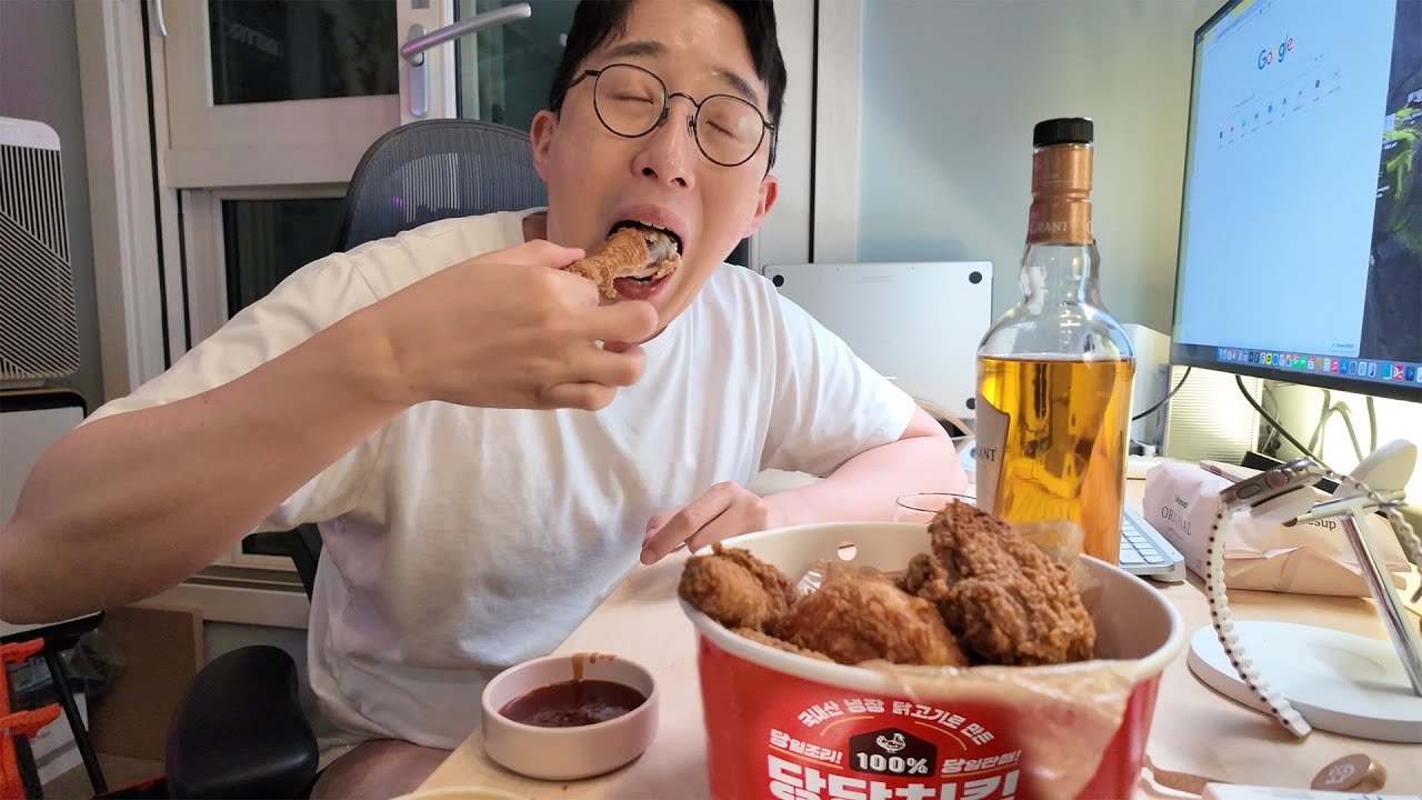 9천원대 당당치킨 1.5배 버전 엄격 맛평가