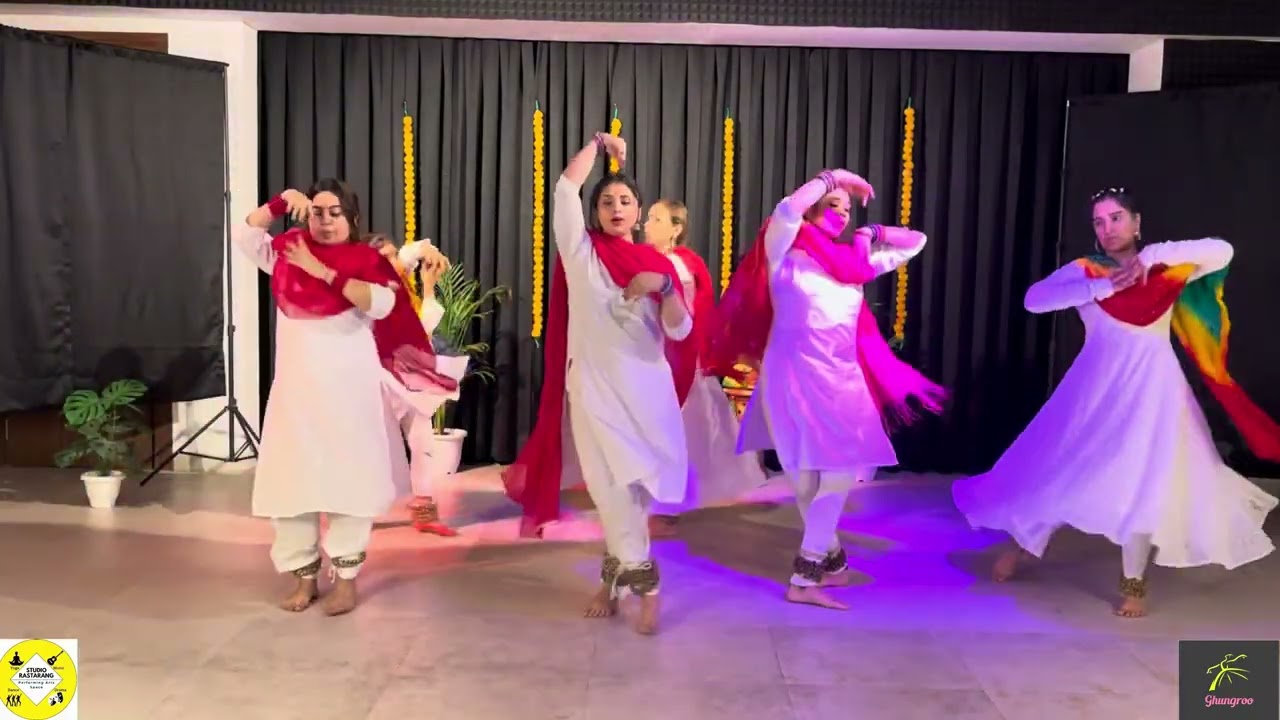 || Mohe Rang Do Laal || #holispecial #moherangdolaal #holifestival #colours #classicaldance #kathak 