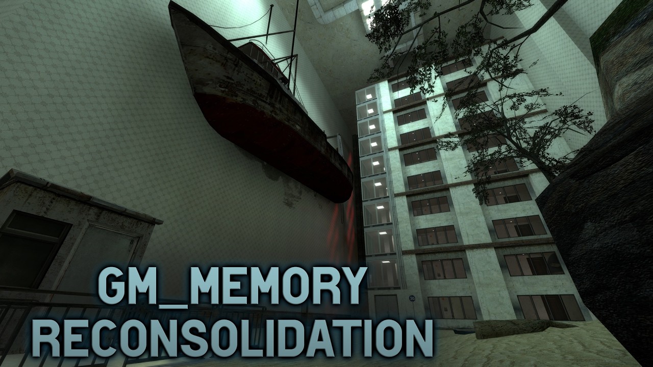 GMOD VR: Исследуем gm_Memory_Reconsolidation (Наши собственные закулисья)