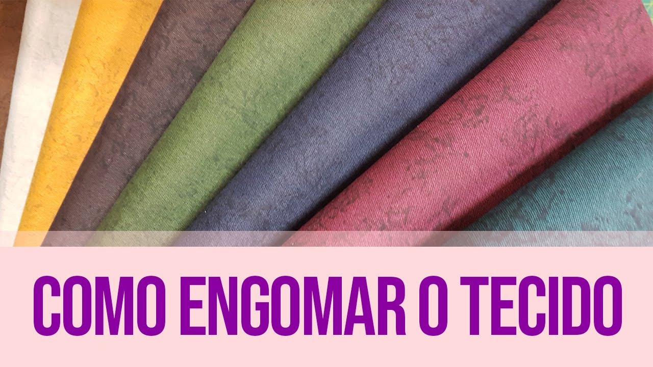 Como Engomar o Tecido Para o Patchwork | Patchwork Sem Segredos | Ana Cosentino