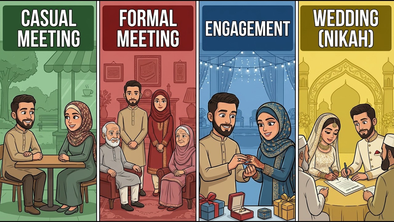 Every Stage of love in Islam Explained