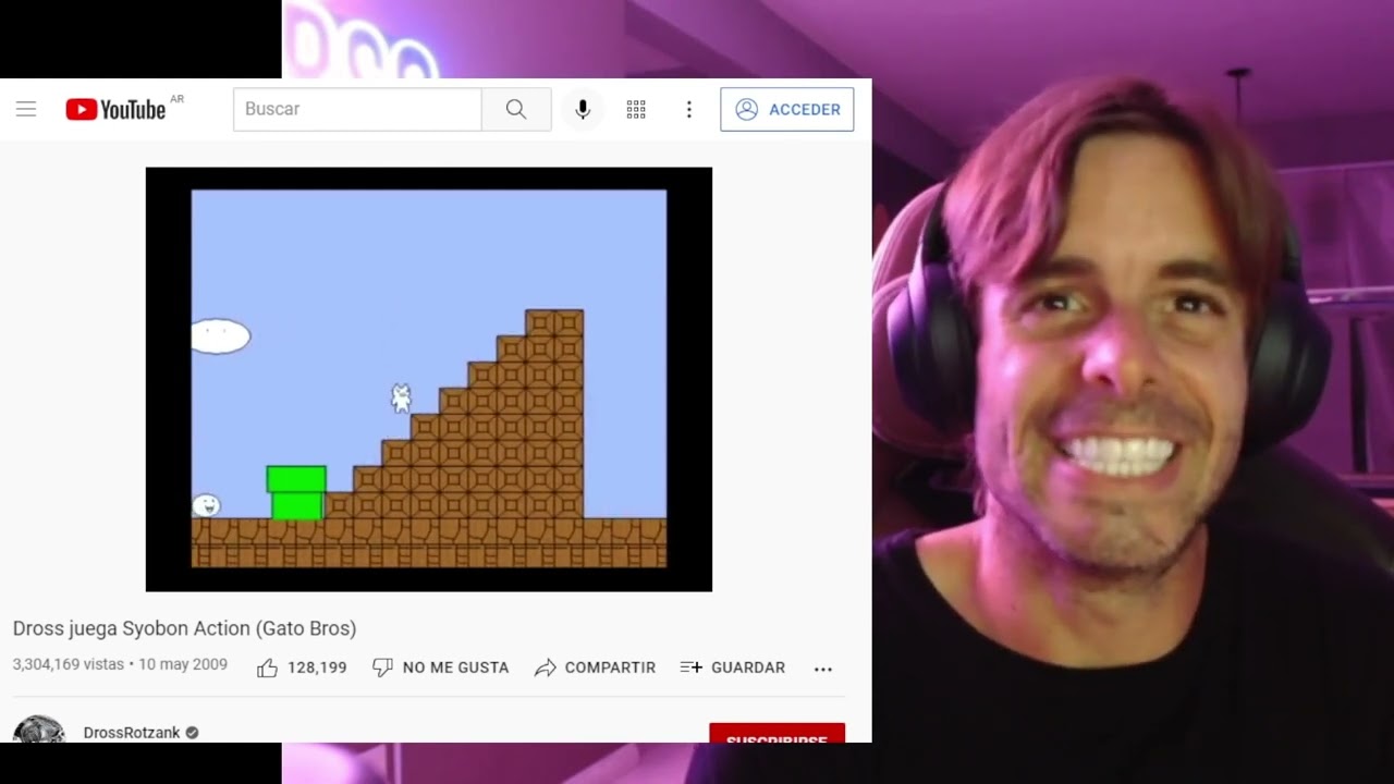 Dross reacciona a su propio Dross juega (Gato Bros) || Sin anuncios ni problemas tecnicos