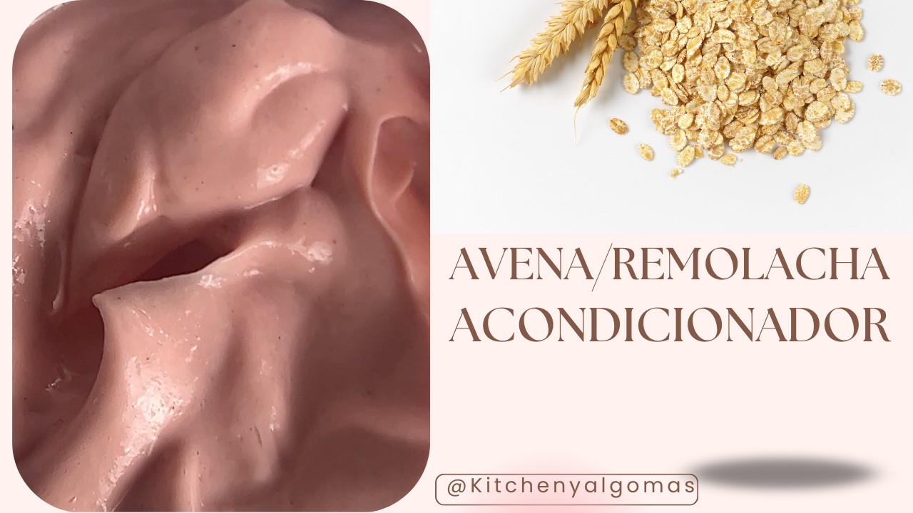 Natural Hair Conditioner | Oat & Beetroot