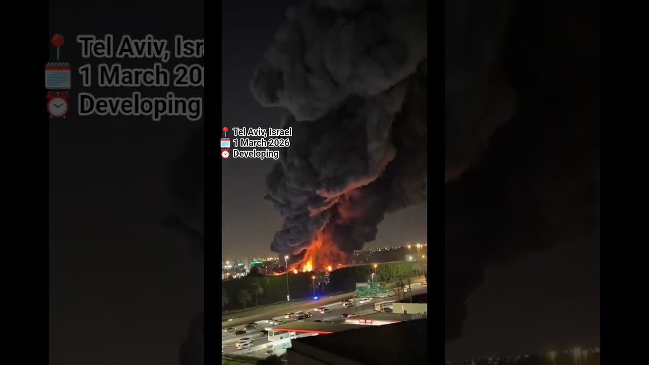 Iran Missile Strikes Tel Aviv &mdash; Sirens, Impact & Emergency in Israel
