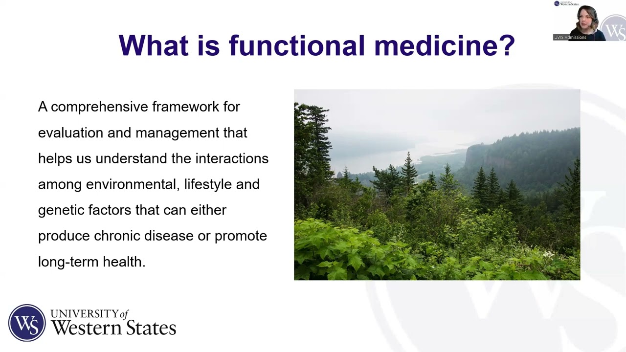 Human Nutrition and Functional Medicine Admissions Webinar