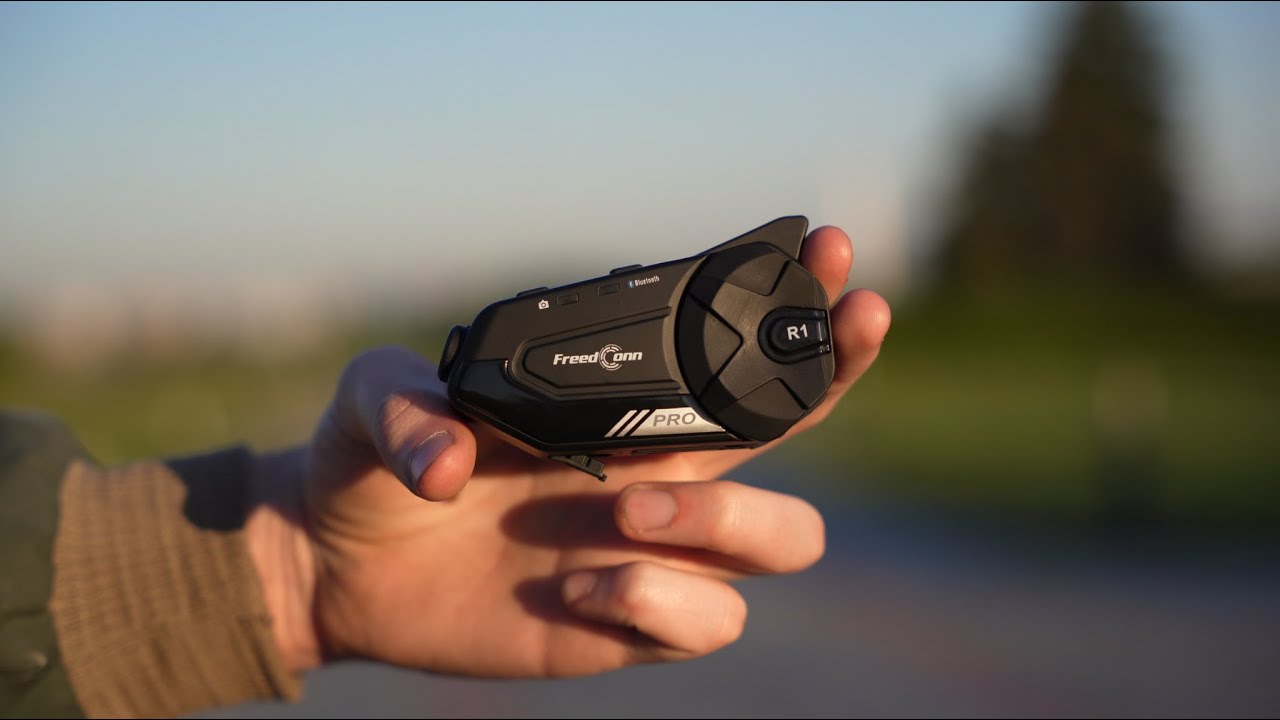 Мото гарнитура FreedConn R1 Pro &mdash; мощный звук и видео в одном