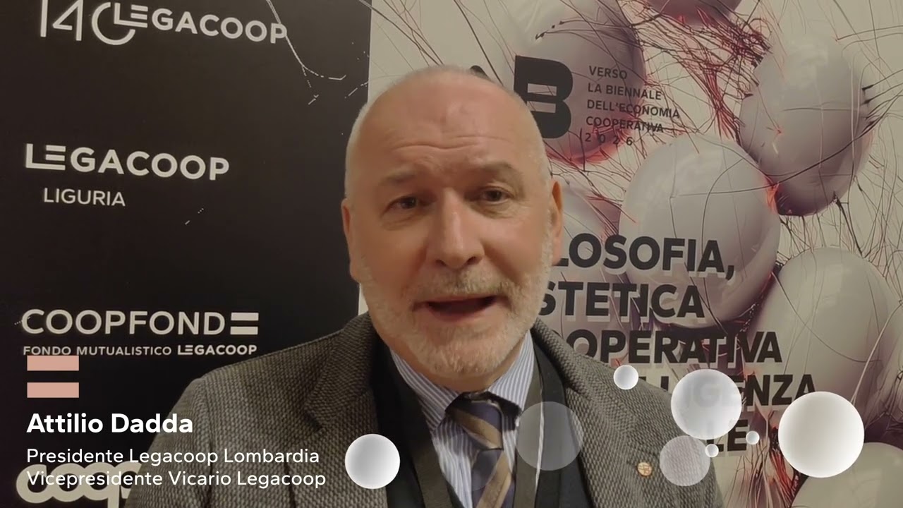 Biennale dell'Economia Cooperativa, intervista Attilio Dadda