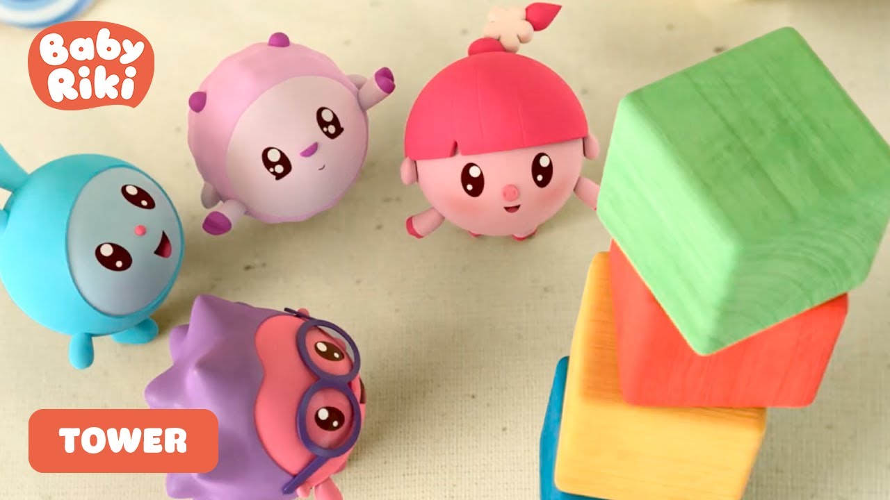 Tower🏰 - BabyRiki | Cartoons for Kids
