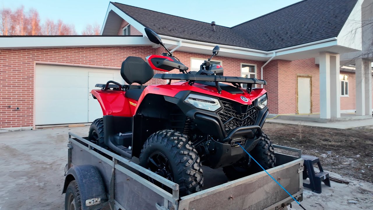 Обновил КВАДРОЦИКЛ! Стал ли он лучше? CFORCE 500 EPS