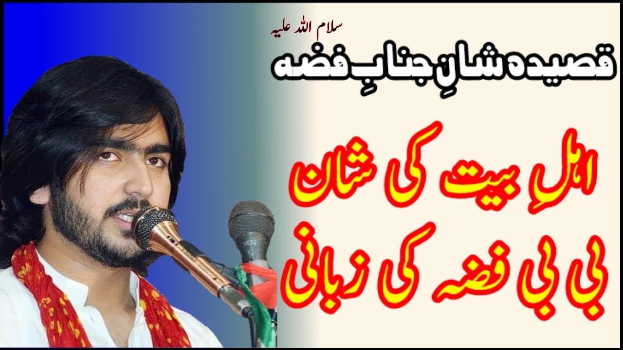 Qaseeda Shan E Janab E Fizza S.A By Zakir Agha Hammad Raza Jalalpur Sargodha 2019 |FAROGH E AZADARI|