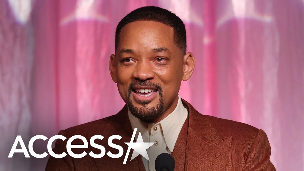 Will Smith's 1st Awards Show Speech Since 2022 Oscars